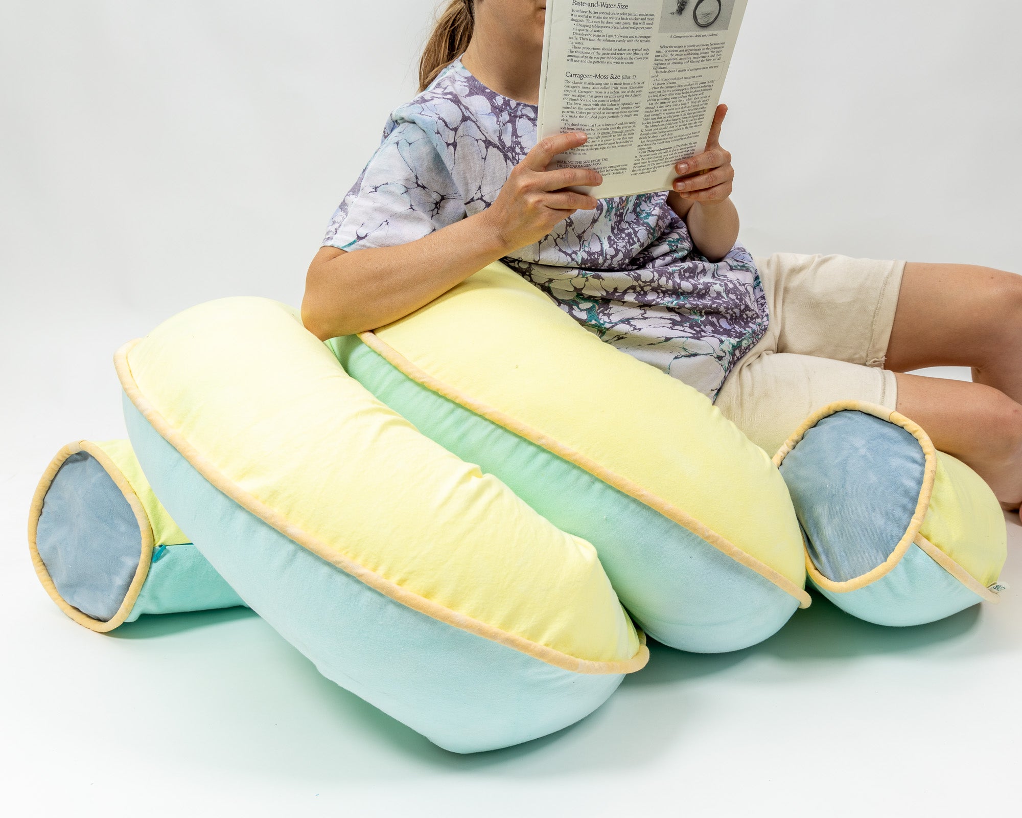 SPIRAL BEAN BAG CHAIR