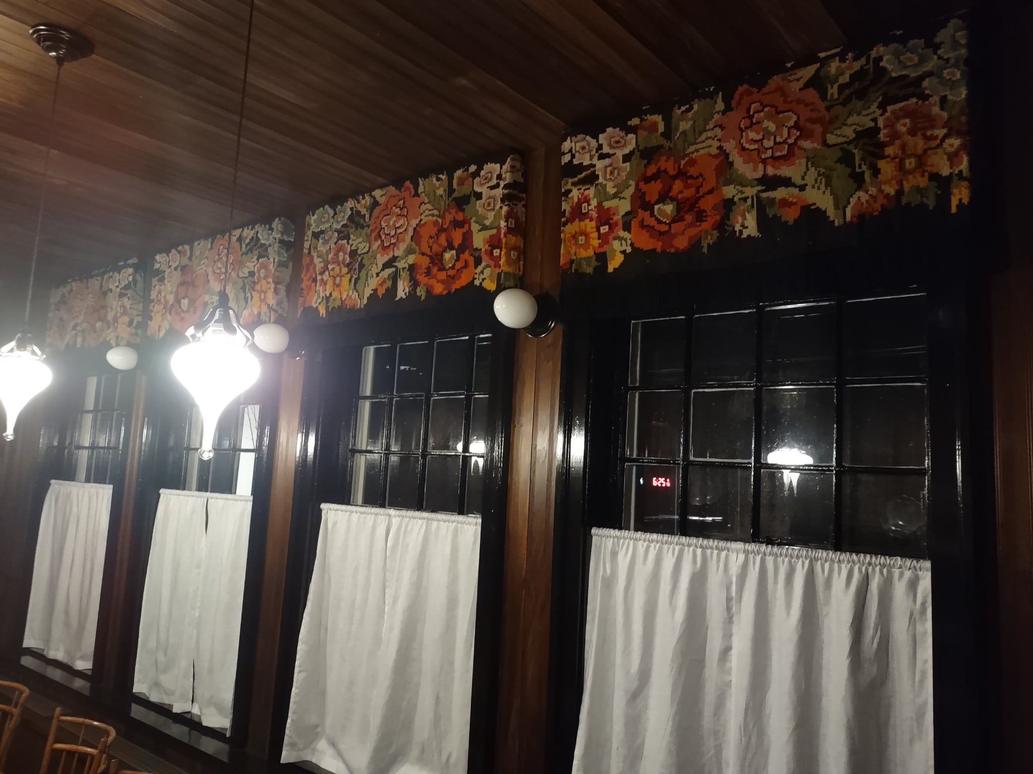 Chair Pad with Fabric Cover Buttons & Ties