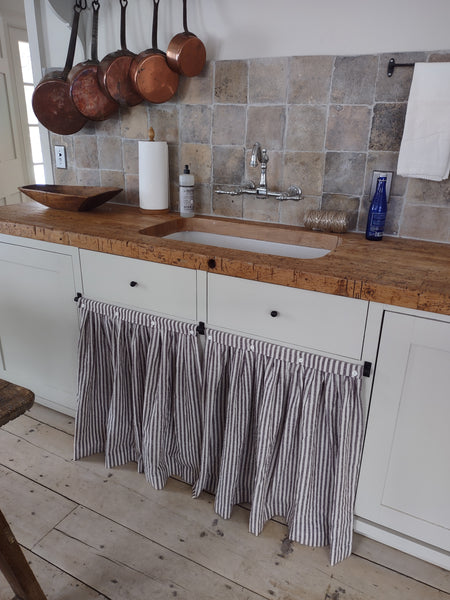 Chair Pad with Fabric Cover Buttons & Ties