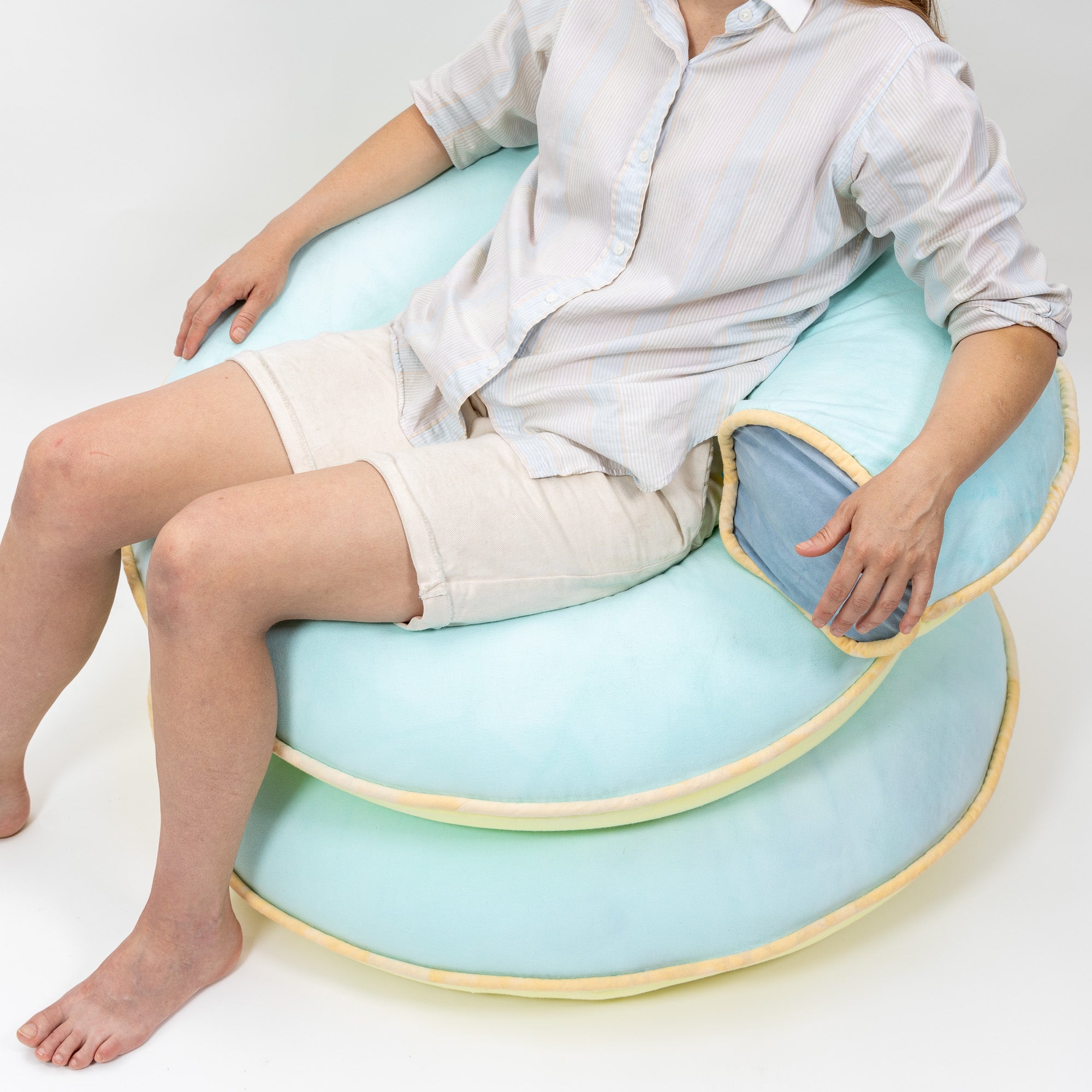 SPIRAL BEAN BAG CHAIR